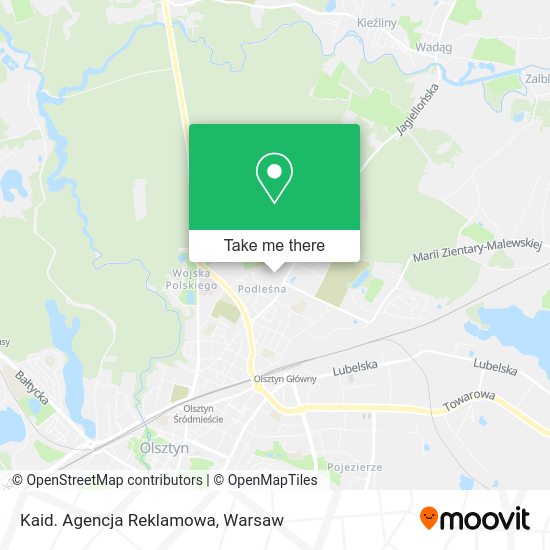 Kaid. Agencja Reklamowa map