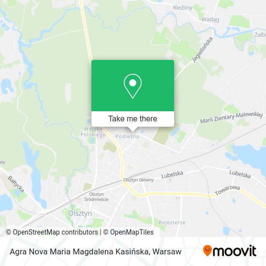 Agra Nova Maria Magdalena Kasińska map