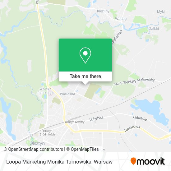 Loopa Marketing Monika Tarnowska map