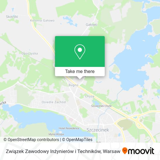 Карта Związek Zawodowy Inżynierów i Techników