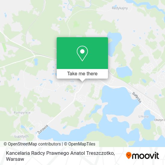 Kancelaria Radcy Prawnego Anatol Treszczotko map