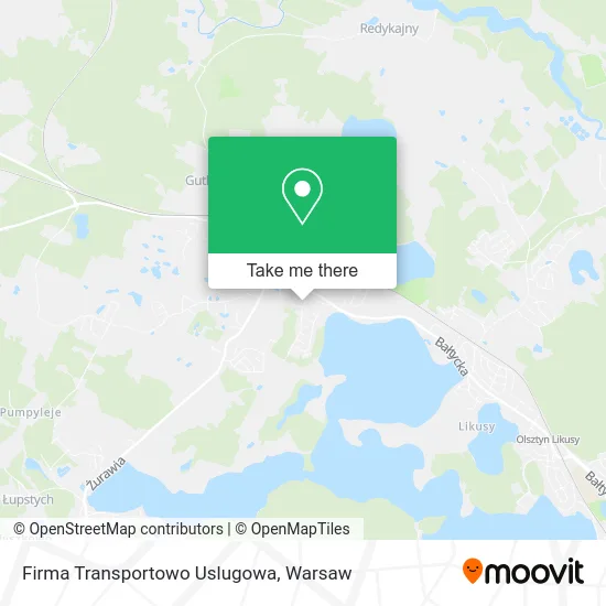 Карта Firma Transportowo Uslugowa