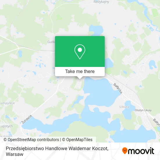 Przedsiębiorstwo Handlowe Waldemar Koczot map