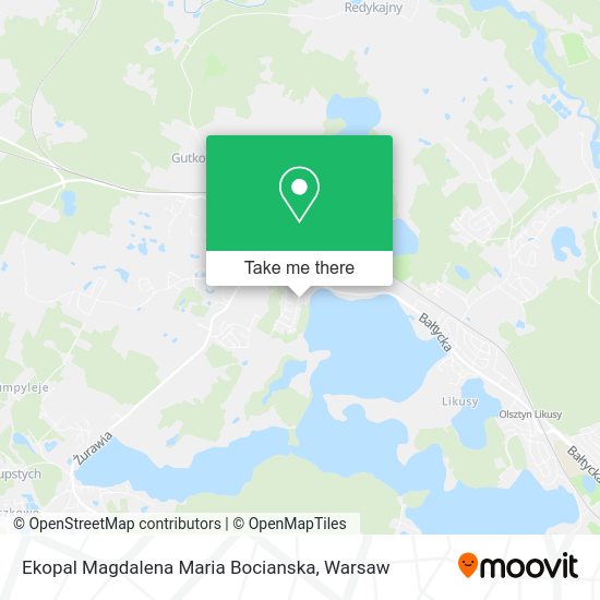 Ekopal Magdalena Maria Bocianska map