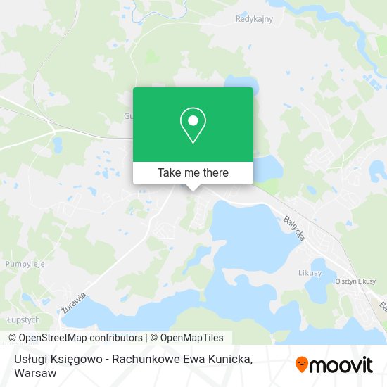 Usługi Księgowo - Rachunkowe Ewa Kunicka map