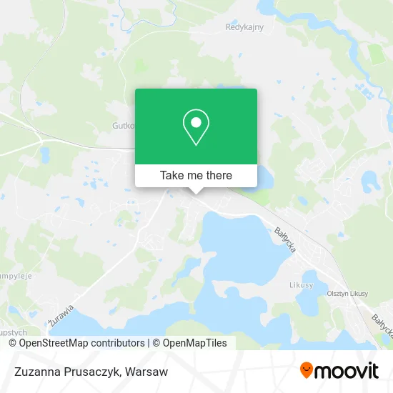 Zuzanna Prusaczyk map