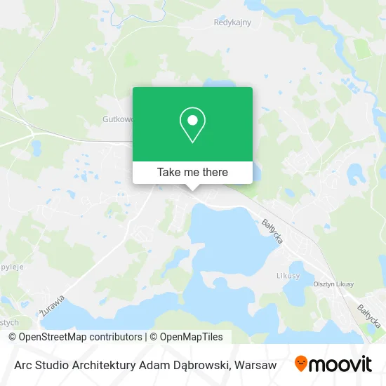 Карта Arc Studio Architektury Adam Dąbrowski