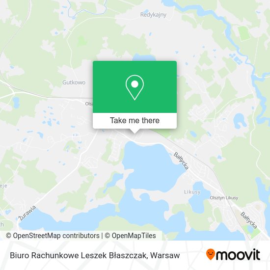 Biuro Rachunkowe Leszek Błaszczak map