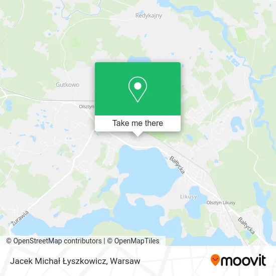 Jacek Michał Łyszkowicz map