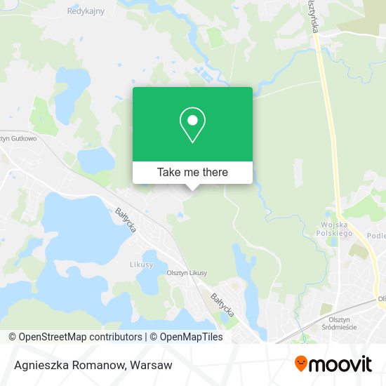 Agnieszka Romanow map