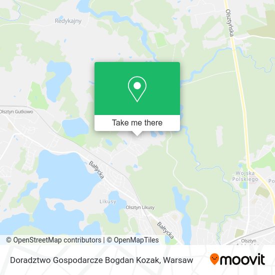 Doradztwo Gospodarcze Bogdan Kozak map