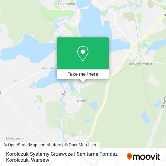 Korolczuk Systemy Grzewcze i Sanitarne Tomasz Korolczuk map