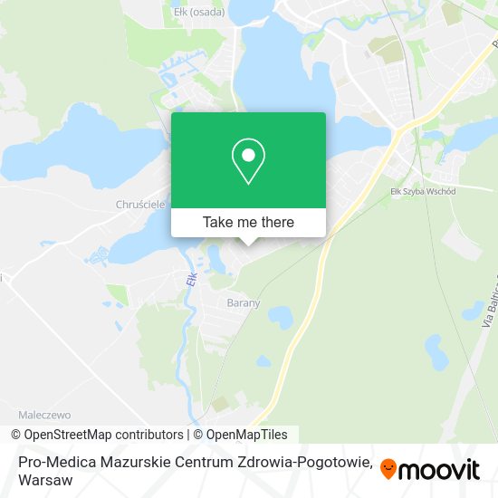 Pro-Medica Mazurskie Centrum Zdrowia-Pogotowie map