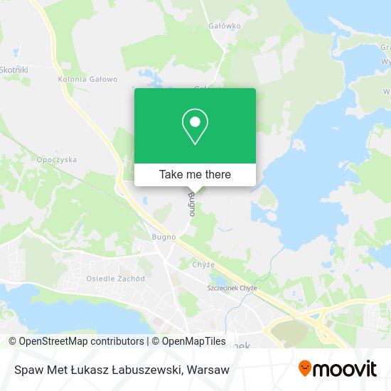 Spaw Met Łukasz Łabuszewski map