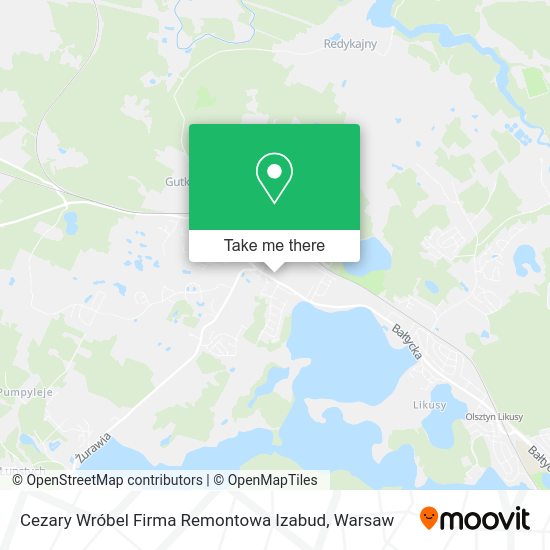 Cezary Wróbel Firma Remontowa Izabud map