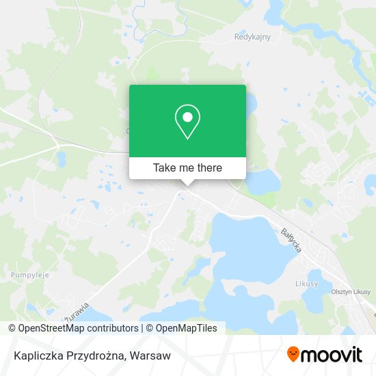 Kapliczka Przydrożna map