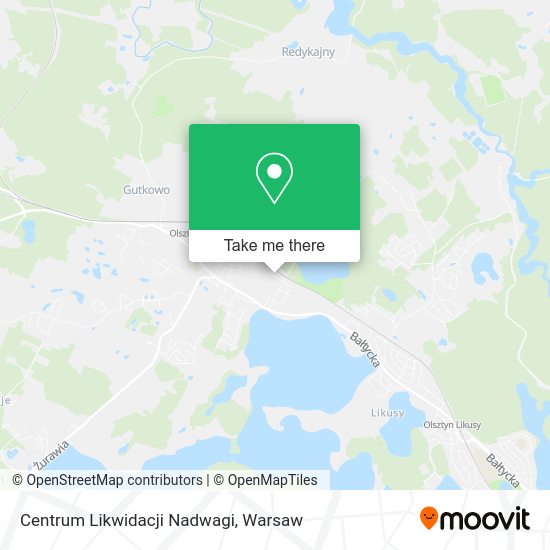 Centrum Likwidacji Nadwagi map