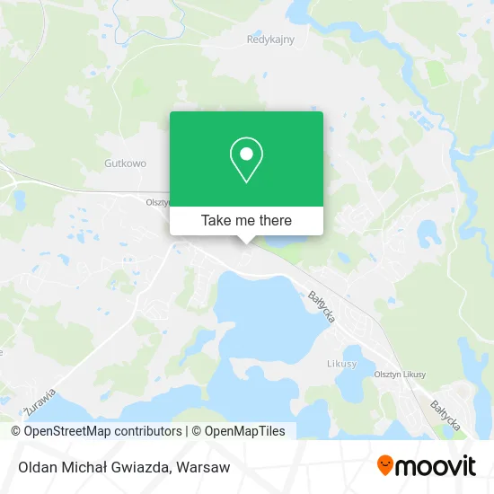 Карта Oldan Michał Gwiazda