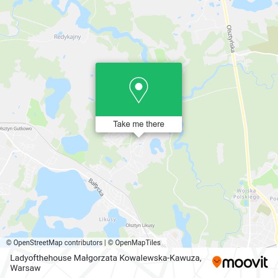 Ladyofthehouse Małgorzata Kowalewska-Kawuza map