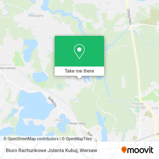 Biuro Rachunkowe Jolanta Kubuj map