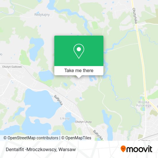 Dentalfit -Mroczkowscy map