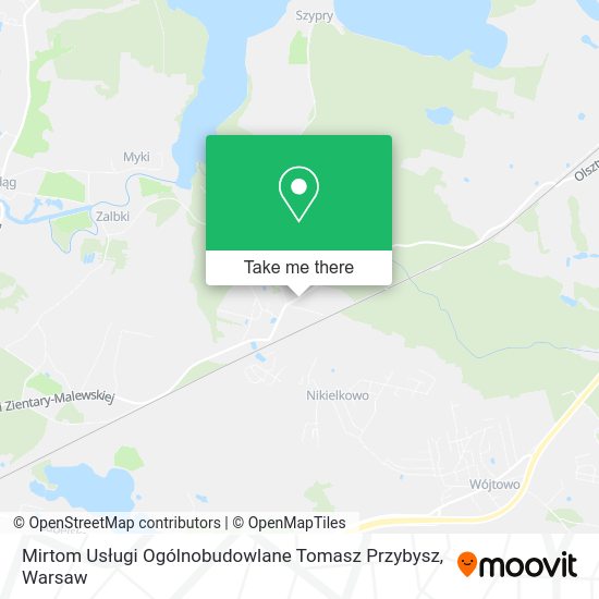 Mirtom Usługi Ogólnobudowlane Tomasz Przybysz map