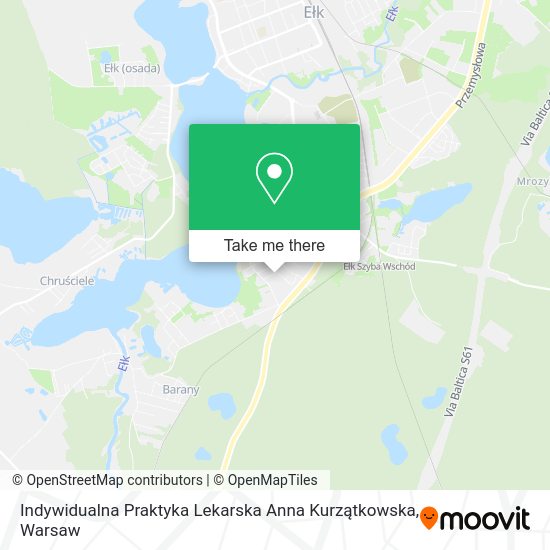 Indywidualna Praktyka Lekarska Anna Kurzątkowska map