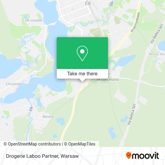 Drogerie Laboo Partner map