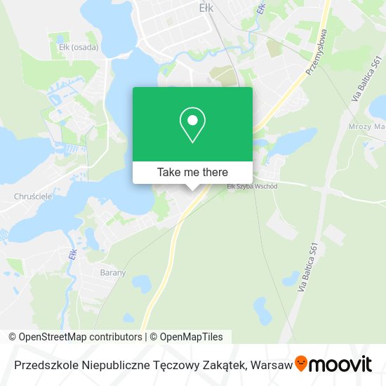 Przedszkole Niepubliczne Tęczowy Zakątek map