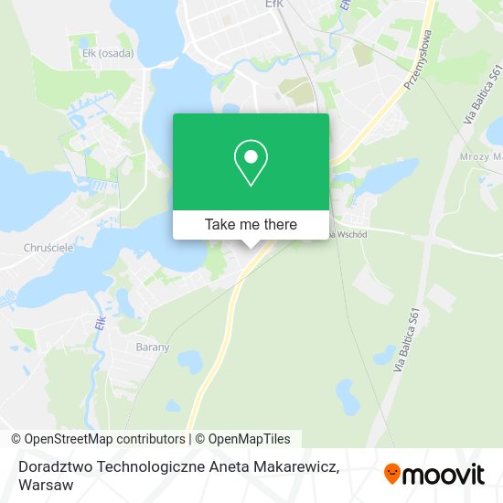 Doradztwo Technologiczne Aneta Makarewicz map