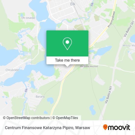 Centrum Finansowe Katarzyna Pipiro map