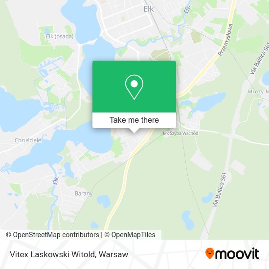 Vitex Laskowski Witold map