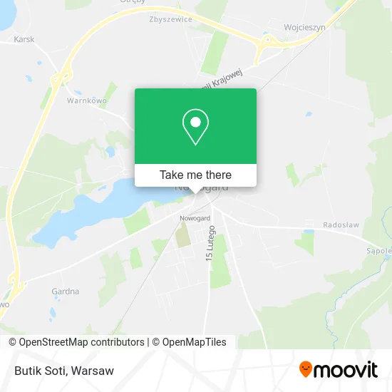 Карта Butik Soti