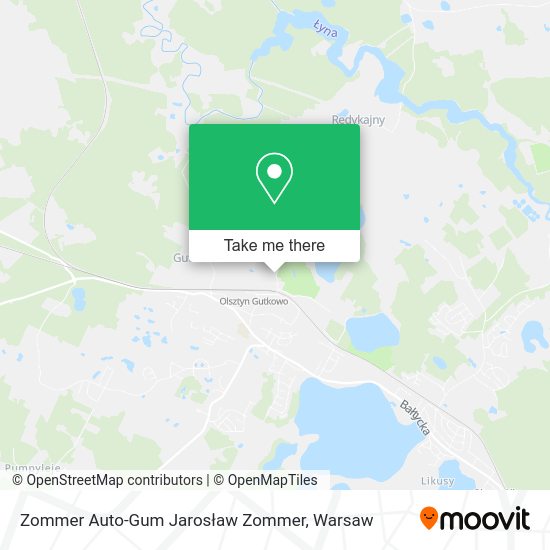 Zommer Auto-Gum Jarosław Zommer map