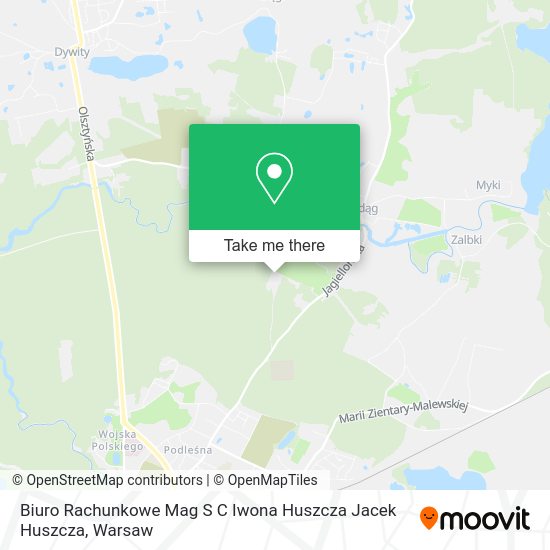 Biuro Rachunkowe Mag S C Iwona Huszcza Jacek Huszcza map