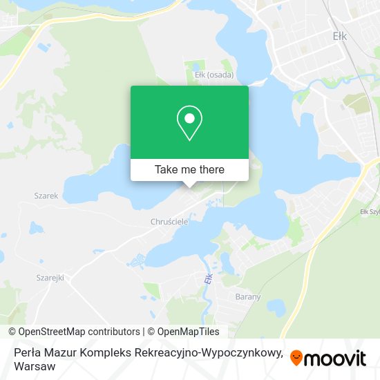 Perła Mazur Kompleks Rekreacyjno-Wypoczynkowy map