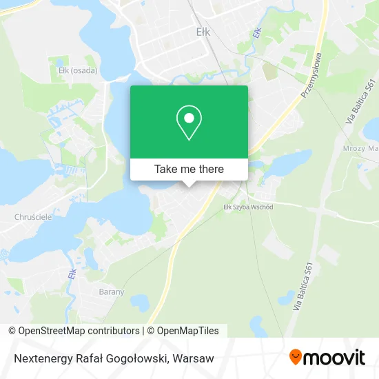 Nextenergy Rafał Gogołowski map
