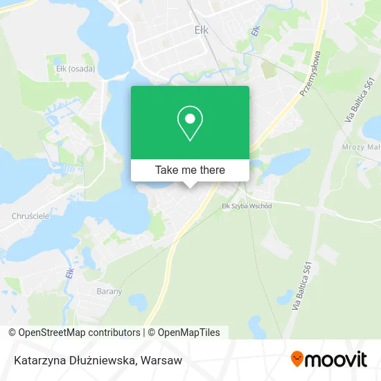 Katarzyna Dłużniewska map