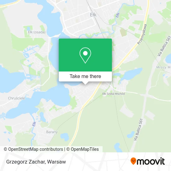 Карта Grzegorz Zachar