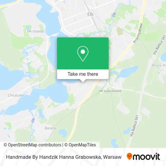 Карта Handmade By Handzik Hanna Grabowska