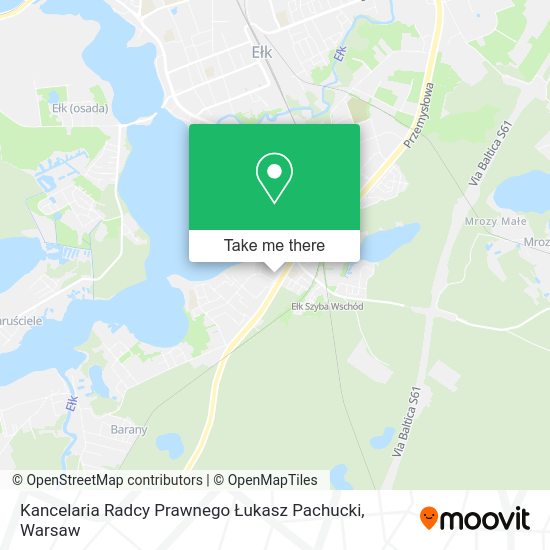 Kancelaria Radcy Prawnego Łukasz Pachucki map