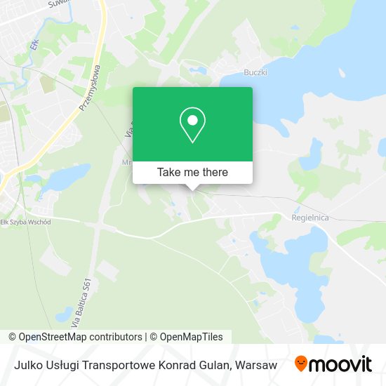 Julko Usługi Transportowe Konrad Gulan map