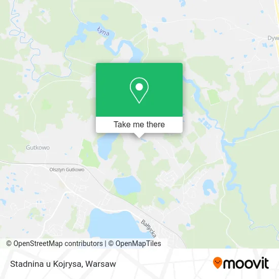 Карта Stadnina u Kojrysa