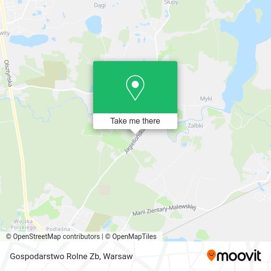 Gospodarstwo Rolne Zb map