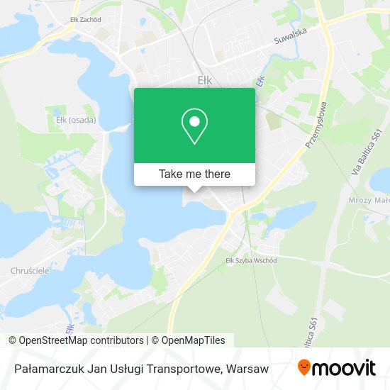 Pałamarczuk Jan Usługi Transportowe map