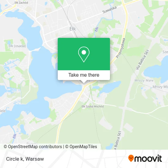 Карта Circle k