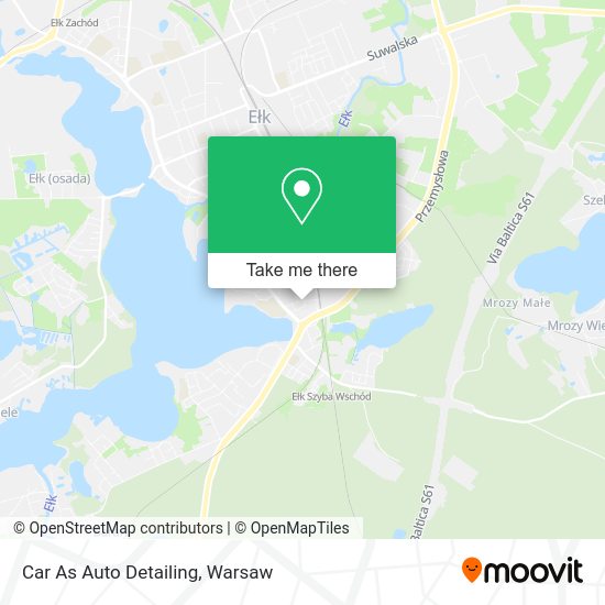 Car As Auto Detailing map