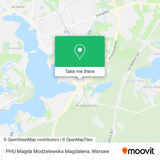 PHU Magda Modzelewska Magdalena map