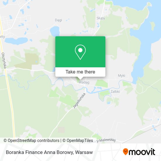 Boranka Finance Anna Borowy map