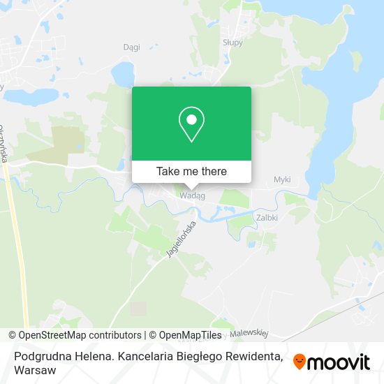 Podgrudna Helena. Kancelaria Biegłego Rewidenta map